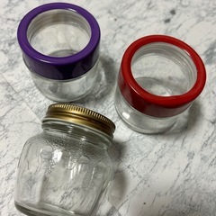 中が見える　🌟 瓶　小分け瓶　3つセット