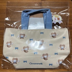 定価1980円　新品　シナモロール　手さげバッグ　テディベア　ト...