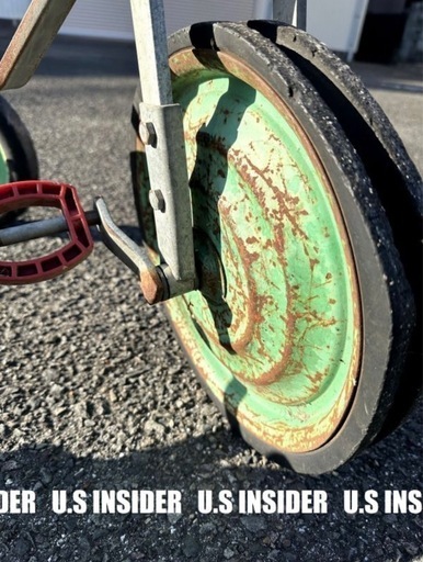 LAより入荷!! 送料無料!! 鉄製三輪車□アメリカンヴィンテージ□大型