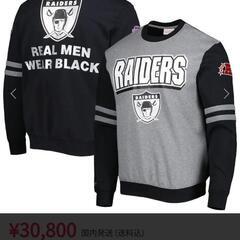  Mitchell&Ness NFL ラスベガス レイダース トレーナーの画像