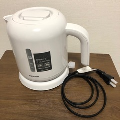 新品未使用アイリスオーヤマ製電気ケトル