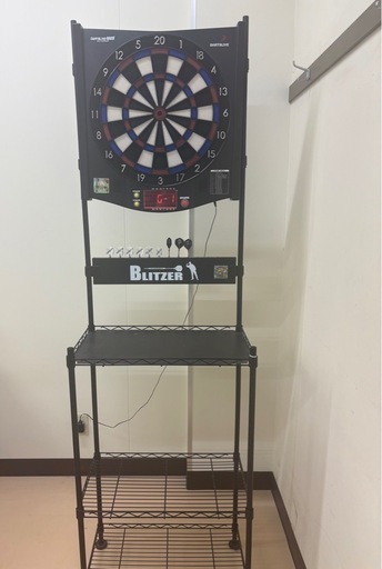 お取引先予定者決定【美品】ダーツライブ、BLITZERダーツスタンドセット