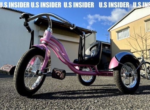 LAより入荷!!　送料無料!!　ピンク!! COOL!! シュウィン・クオリティ■USA三輪車■岐阜より迅速発送!!