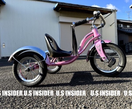 LAより入荷!!　送料無料!!　ピンク!! COOL!! シュウィン・クオリティ■USA三輪車■岐阜より迅速発送!! LAより入荷!! 送料無料!! ピンク!! COOL!! シュウィン・クオリティ