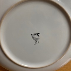 IKEA 大皿プレート 白の画像