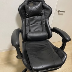 ゲーミングチェア リクライニング フットレスト
