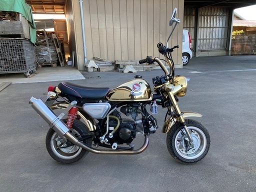 【最終値下げ】
バイク　モンキー　ゴールド