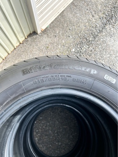 決まりました！商品名　215/65R16 グットイヤー　Efficient Grip/P  2021年製　新車外し　4本