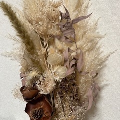 最終値下げドライフラワー花束の画像