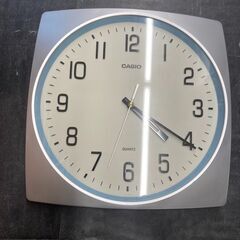 ☆中古￥1,000！CASIO　掛け時計　家電　【BC020】