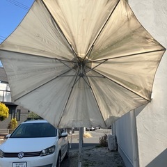 IKEAパラソル　ベースのセット