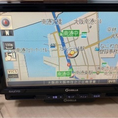 8インチ HDD ゴリラ NV-HD830DTA ワンセグ DVD CDの画像