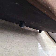 J6927　3人掛けカウチソファ　ブラウン　クリーニング済み【リユースのサカイ柏店】の画像