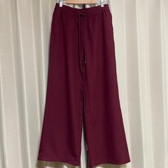GU カジュアル　ゆったり　ワイドパンツ