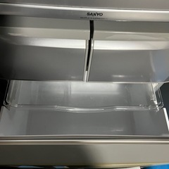 SANYOノンフロン冷凍冷蔵庫SR-H401M(S)形　2007年製　404Lの画像
