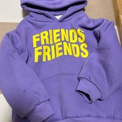 FRIENDS ロゴパーカー パープル キッズ
