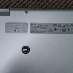 Acer Chromebook Spin 311 CP311-3H-A14N/E ピュアシルバー 英語キーボード 360°ヒンジ MediaTek M8183Cの画像