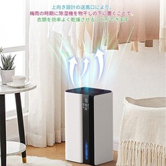 【新品未使用】除湿機 2.8L 大容量タンク 20畳対応 静音 小型 タイマー 湿度設定オフの画像