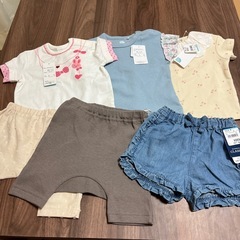 【新品】ベビー服　60〜70サイズ　6着