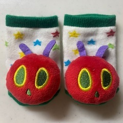 はらぺこあおむし✨立体顔✨ベビー靴下✨