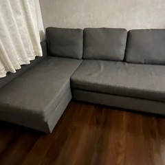 IKEA ソファーベッド　グレーの画像