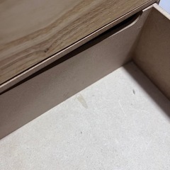 【決まりました】ニトリ　木製収納ケース3段の画像
