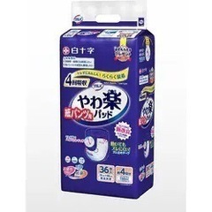 尿もれパッド　白十字やわ楽パッド