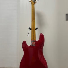 美品1オーナー FENDER JAPAN PRECISION BASS プレシジョンベース PB57-70US フェンダージャパン アルダーボディキャンディアップルレッドの画像