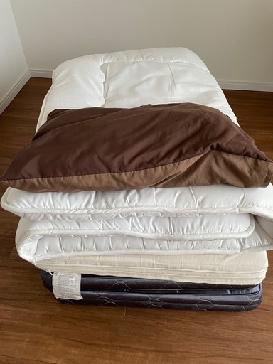 新生活 来客用などに✨　5点セット‼️シングルベッドセット‼️お買い得‼️