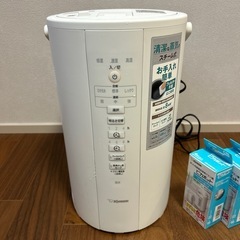 象印加湿器&洗浄洗剤17パックの画像
