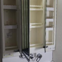 【譲渡済】TOTO洗面台【三面鏡】古民家等に！の画像