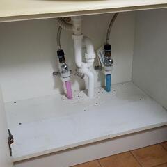 【譲渡済】TOTO洗面台【三面鏡】古民家等に！の画像