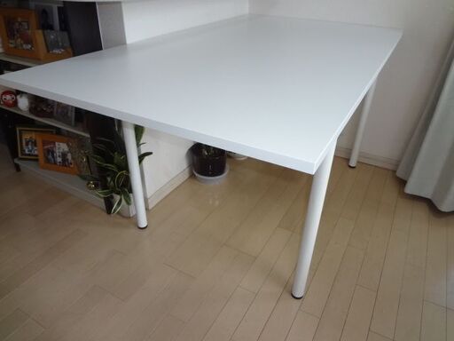 イケア / IKEA トロッテン天板 (140×80×2cm) \u0026 ADILS(オディリス) 長さ70CM 4本セット美品