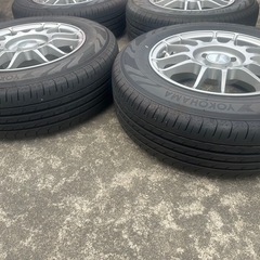 2024年製185/70R14アルミセットヨコハマブルーアースRV