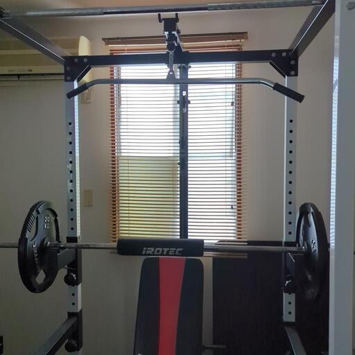 アイロテックマスキュラーセット140 / プレートラック付 パワーラック