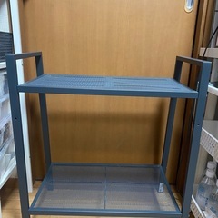 IKEA スチールラック　金属ラック　棚