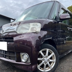 最上級グレード☆月々9千円〜分割可❗️車検2年付き！【名義変更代込み】広い車内！大人気‼️ダイハツ タント G☆HDDナビ付き☆走行中DVD見れます☆ETC付き☆純正アルミ☆電動スライドドア☆ドライブレコーダー☆そのまま乗って帰れます！の画像