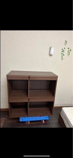 家具350 キャビネット ラック シェルフ 収納 収納家具 収納ラック リビング収納 ブラウン
