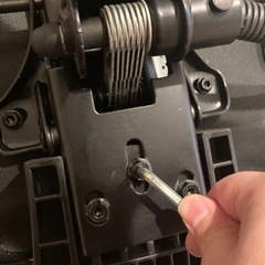 オフィスチェアー　使用感ありの画像