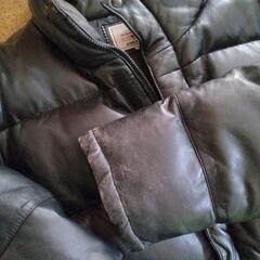 AVIREX　革製ダウンコート　XLの画像