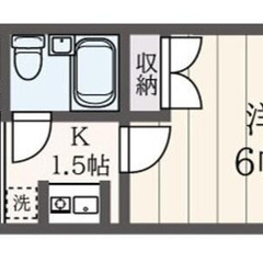 ✨敷金/礼金0円 ✨ 初期安物件💥保証人不要・ 金融ブラック・水商売・無職OK😄 ＪＲ中央本線 武蔵小金井駅 徒歩7分❗️小金井市本町２丁目 １９－１６  地図を見る❗️JT49345 - 小金井市