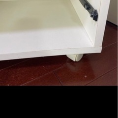 テレビ台　ホワイト　小さめの画像