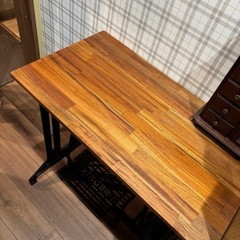 アンティークミシン脚デスク シンガー