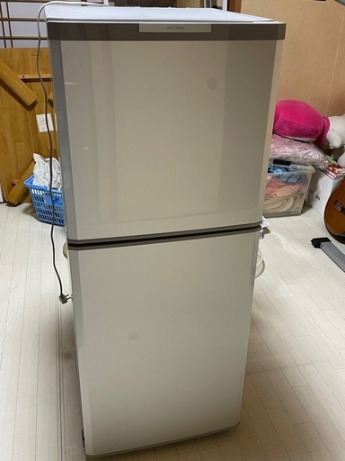 三菱2ドア冷蔵庫