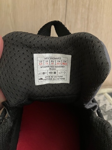 ザノースフェイス　トレッキングシューズ
