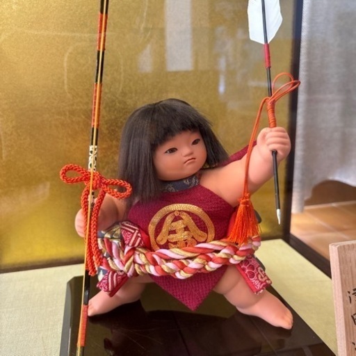初節句　金太郎　　津田蓬生作　美品