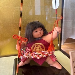 初節句　金太郎　　津田蓬生作　美品