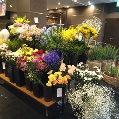 フリマ出店者募集【花マルシェ】恵庭3/18 - 恵庭市