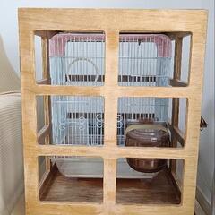 ペット　ケージ　鳥かご　ペレットの画像
