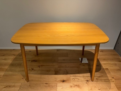 ダイニングテーブル 120×75cm ナチュラル